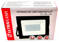 Прожектор Ultraflash LFL 3001 C02 LED SMD 30 Вт, 230В, 6500К